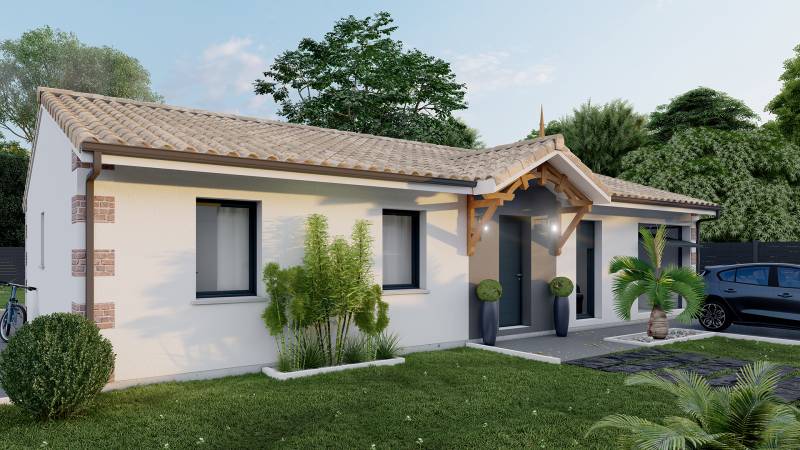 Maison style Arcachonnais  A FAIRE CONSTRUIRE PAR IMMO CONSTRUCTION 